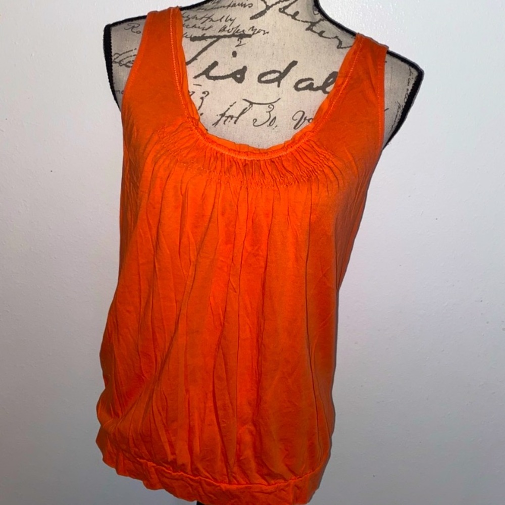 🧡LOFT Orange Tank🧡 - Picture 1 of 8